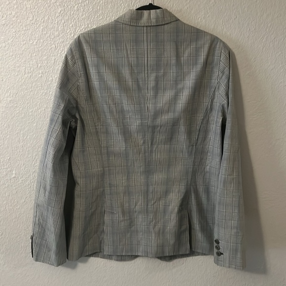 Cole Haan Men's Blazer in Gray Check Pattern - Picture 5 of 8